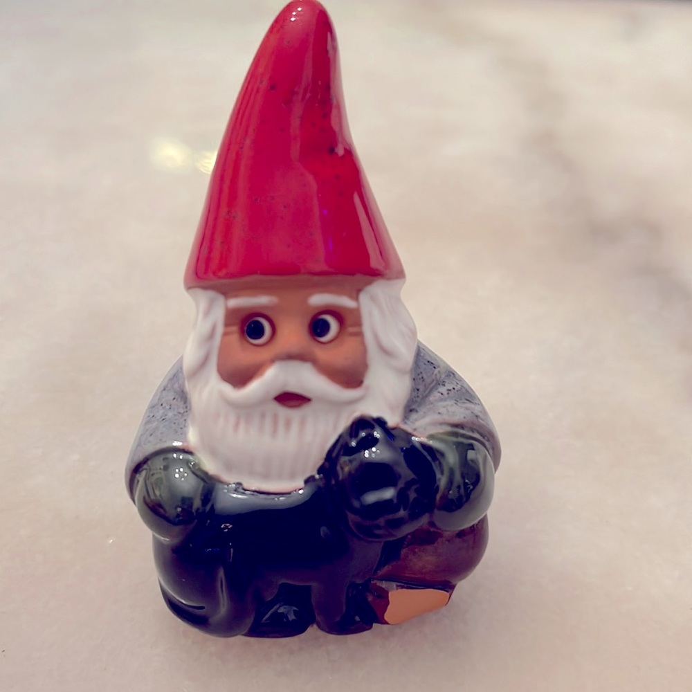 Rolf Berg Gnome/Elf Figure Sweden Folk Art Pottery